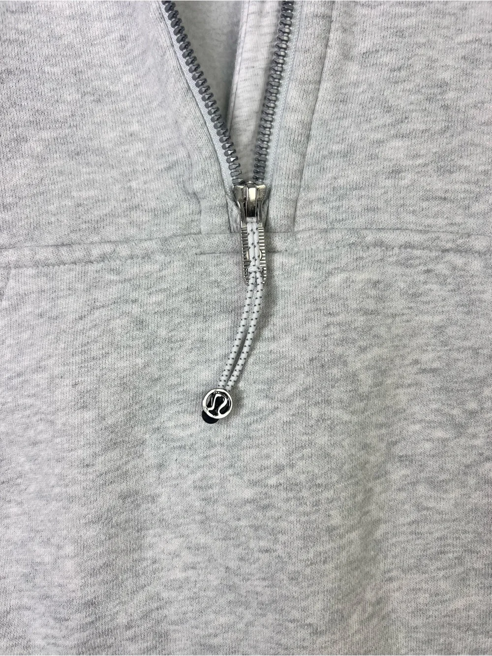 Lululemon Scuba Oversized Hoodie Heather Gray Half Zip Fleece Pullover XS/S